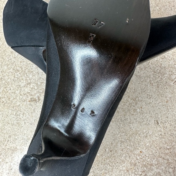 Vintage Maud Frizon Paris Black Heels-Made in Italy - Picture 9 of 16